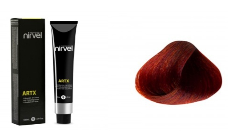 NIRVEL ARTX Farbiaci krém na vlasy 7.5 mahagón (100ml)