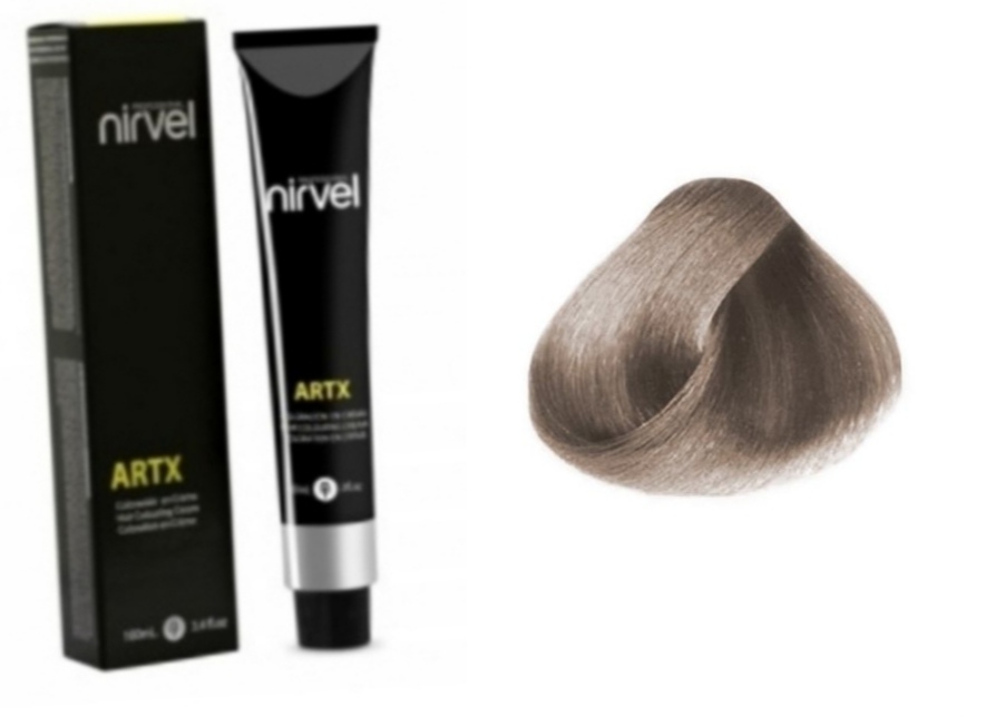 NIRVEL ARTX Farbiaci krém na vlasy 8.1 stredne jemný blond popolavý (100ml)