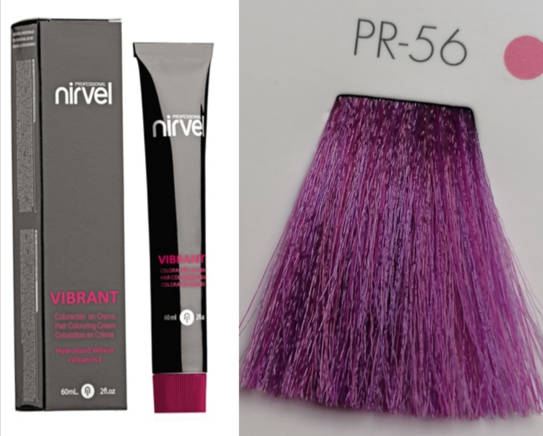 NIRVEL ARTX VIBRANT Farbiaci krém na vlasy PR.56 Purple (100ml)