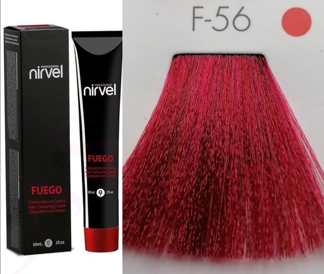 NIRVEL ARTX FUEGO  Farbiaci krém na vlasy F.56  MAGENTA RED  (100ml)