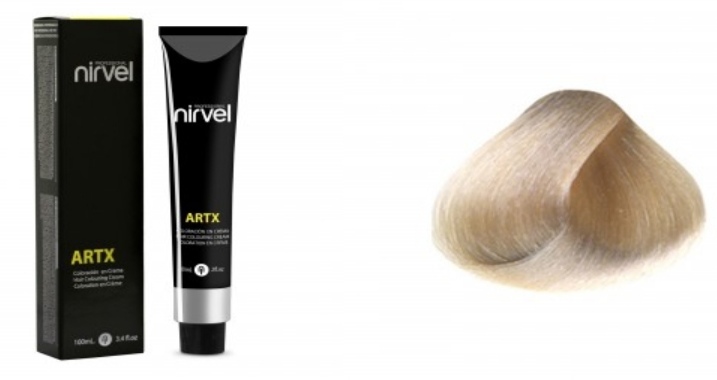 NIRVEL ARTX Farbiaci krém na vlasy 12.1 popolavo ultra svetlá (60ml)