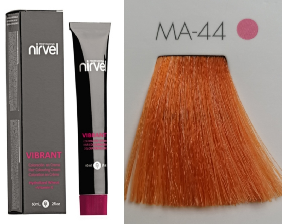 NIRVEL ARTX VIBRANT Farbiaci krém na vlasy MA.44 Mandarina (60ml)