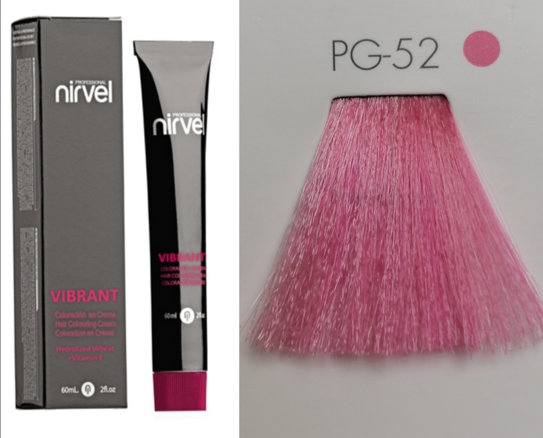 NIRVEL ARTX VIBRANT Farbiaci krém na vlasy PG.52 PINK GUM (100ml)