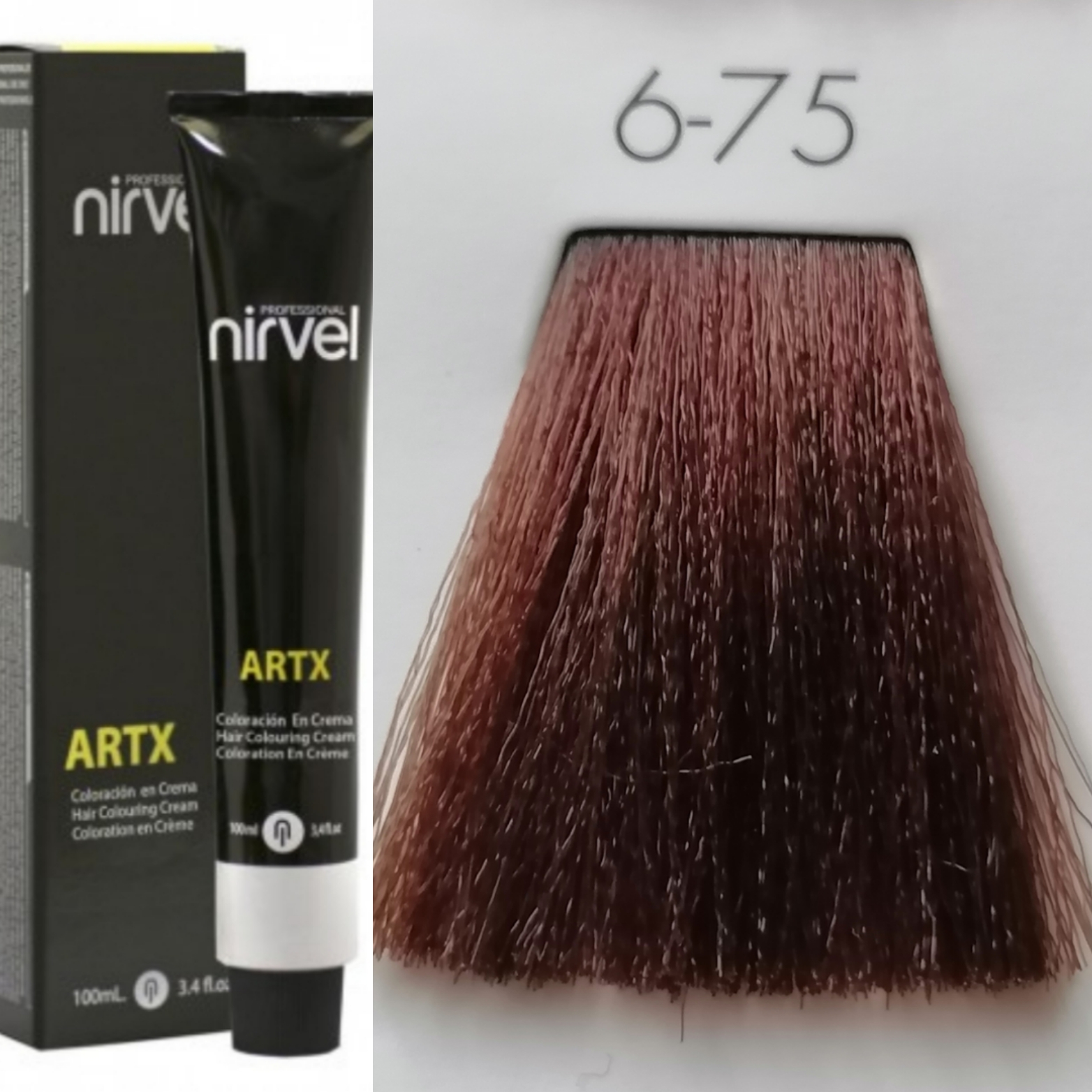 NIRVEL ARTX Farbiaci krém  na vlasy 6.75 čokoládový tmavý blond (100ml)