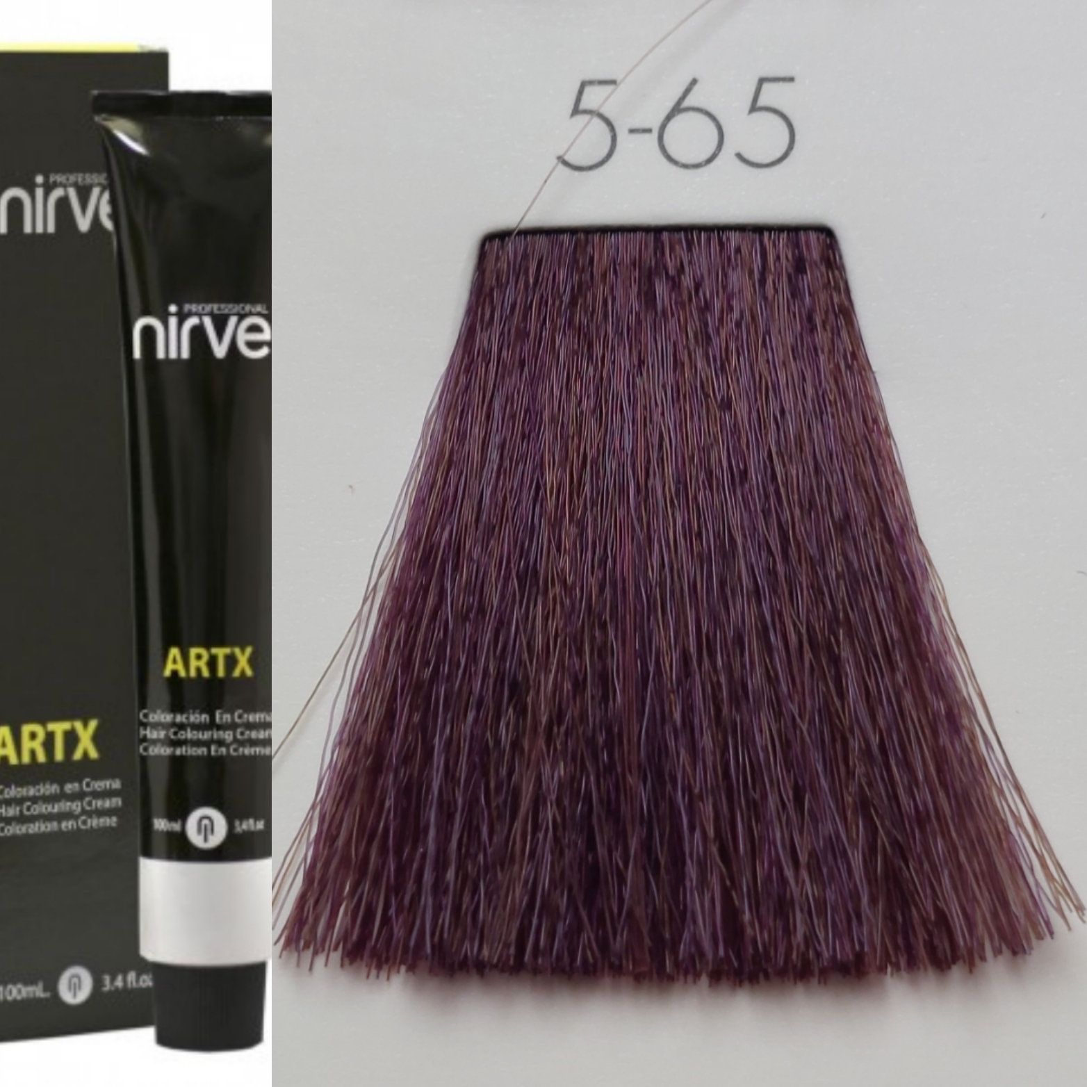 NIRVEL ARTX Farbiaci krém na  vlasy 5.65  (100ml)