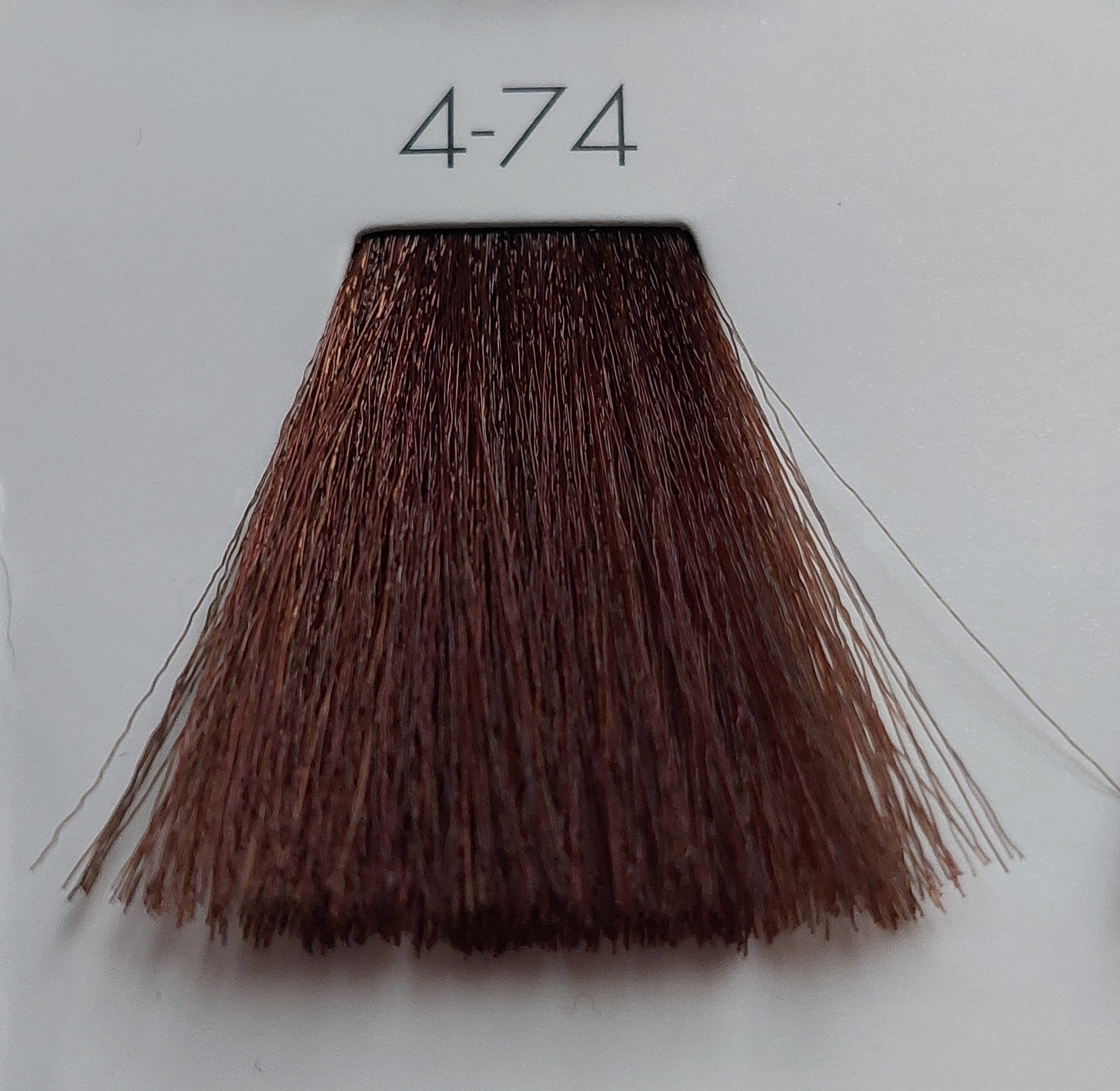 NIRVEL ARTX Farbiaci krém  na vlasy 4.74 stredne oriešková (100ml) 