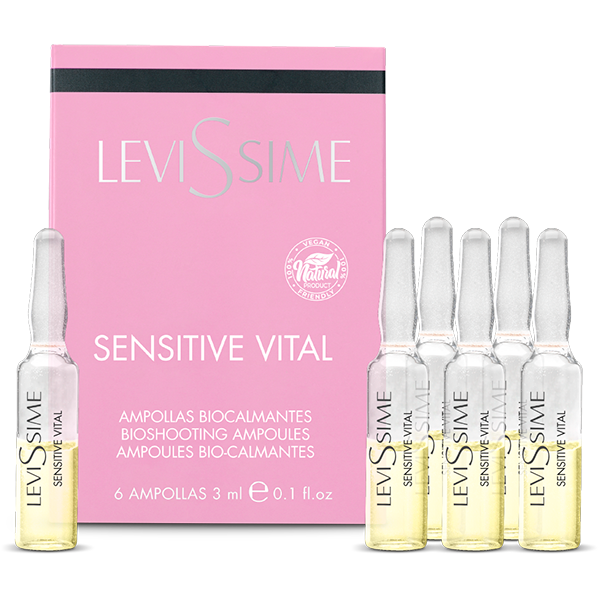 LeviSsime SENSITIVE VITAL 6x3ml bioupokojujúce ampulky