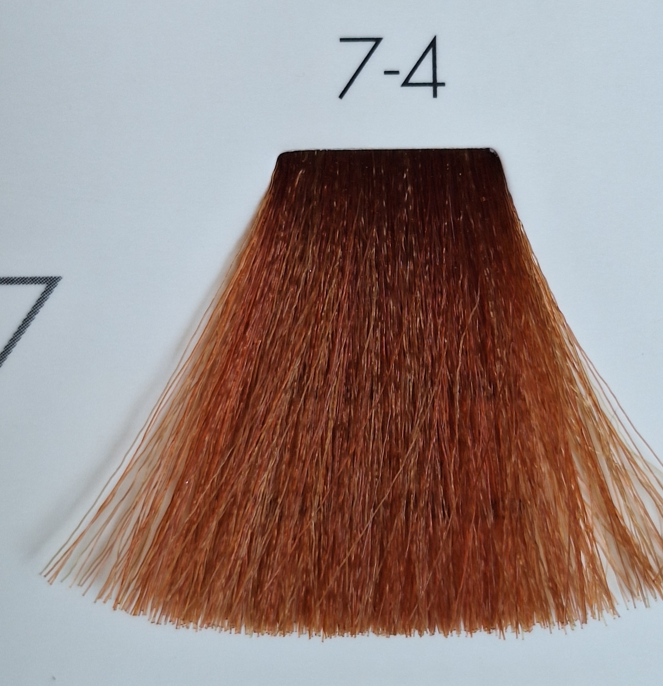 NIRVEL ARTX Farbiaci krém na vlasy 7.4 copper medium blond  (100ml) 