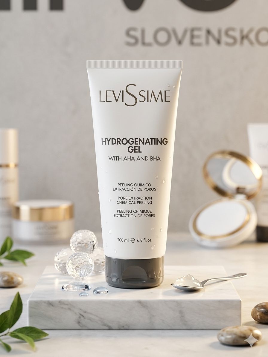 LeviSsime Hydrogenating gel s AHA a BHA, chemický peeling