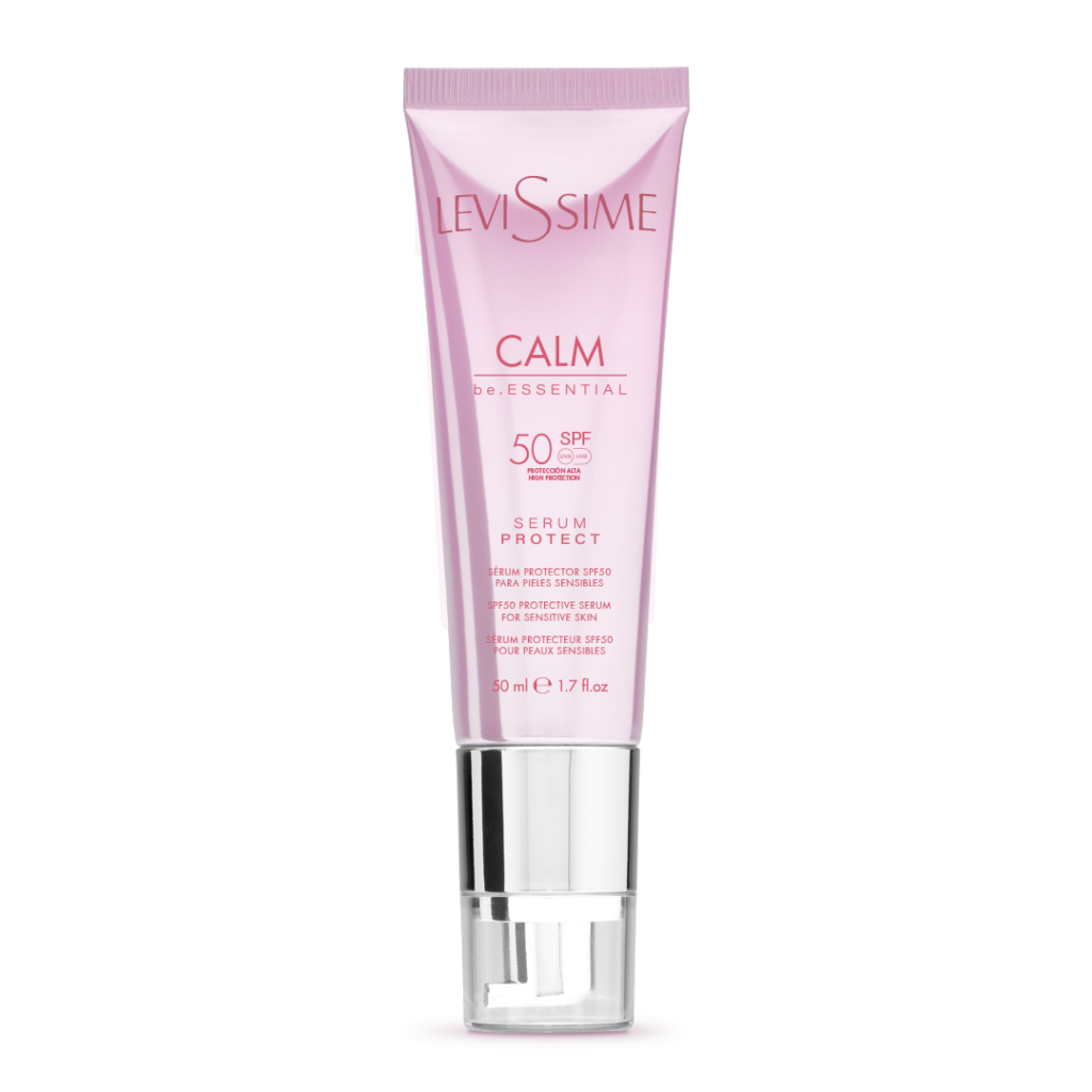 LeviSsime  CALM be.essential ochranné sérum SPF50