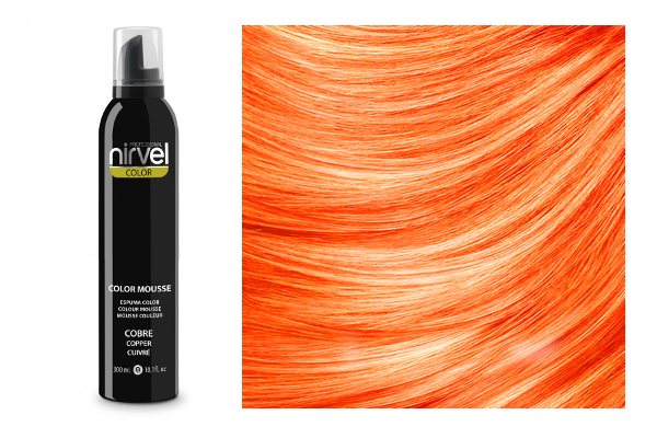 NIRVEL Color mousse – pena COPPER (meď)