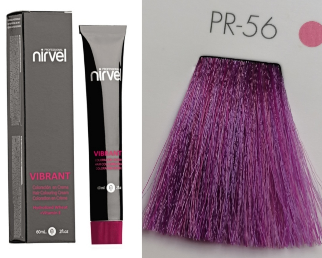 NIRVEL ARTX VIBRANT Farbiaci krém na vlasy PR.56 PURPLE (60ml) 