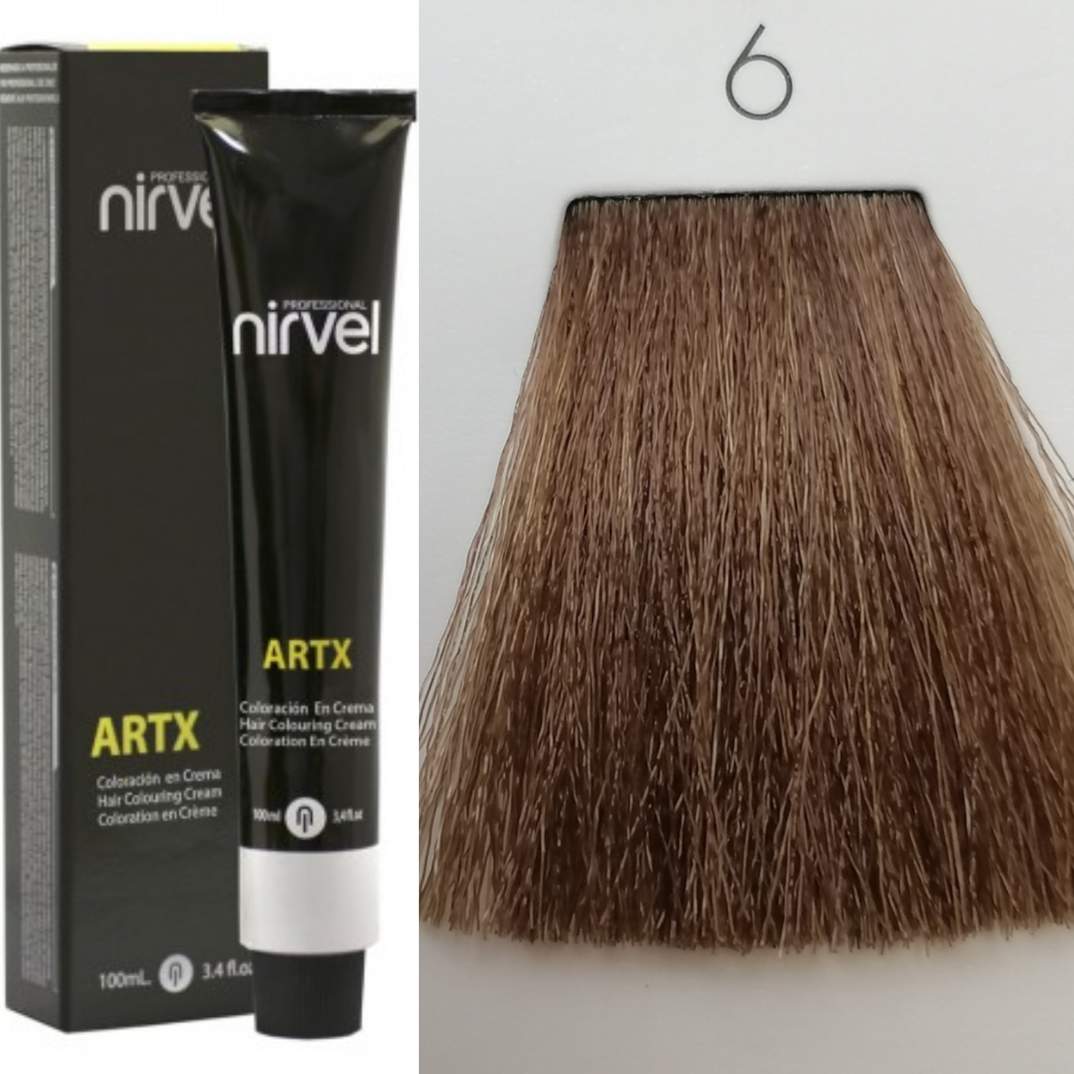 NIRVEL ARTX Farbiaci krém  na vlasy 6 tmavá blond (100ml)