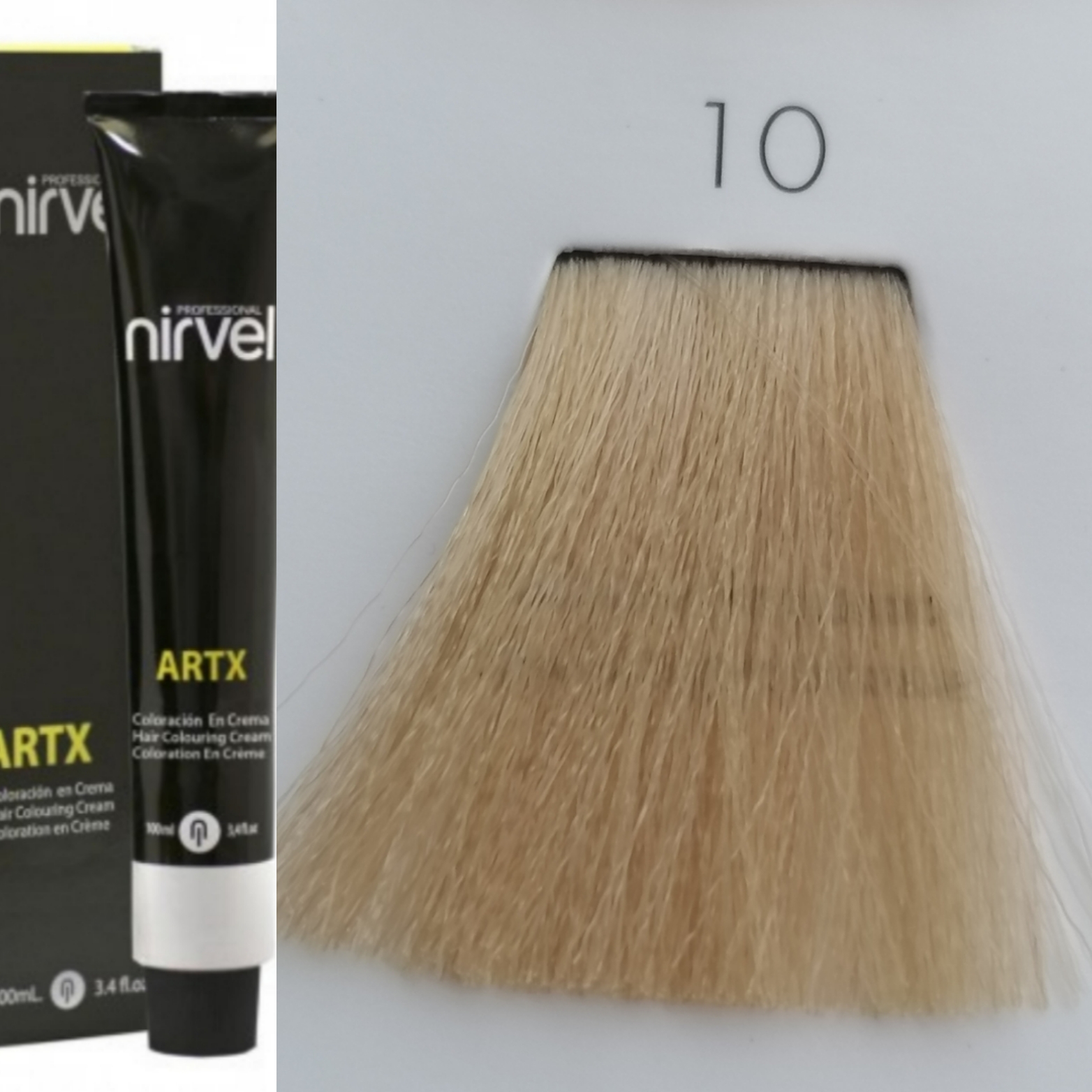 NIRVEL ARTX Farbiaci krém  na vlasy 10 svetlá blond (100ml)