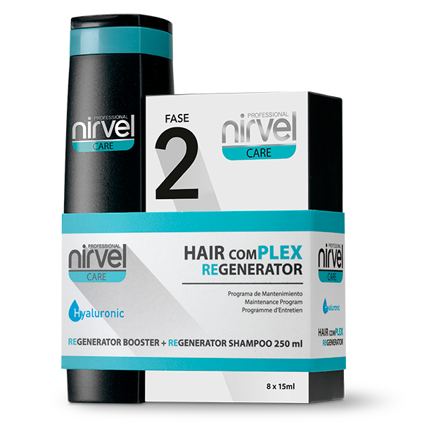 NIRVEL HAIR COMPLEX SADA pre regeneráciu vlasov (šampón + ampulky)
